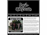 soul4streets.de Webseite Vorschau