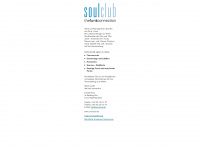 soulclub.de Webseite Vorschau