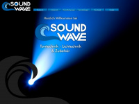 sound-wave.at Webseite Vorschau