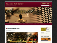 soundable-studio.de Webseite Vorschau