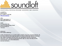soundloft.at Webseite Vorschau