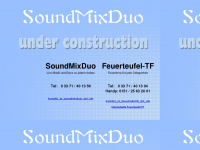 soundmixduo.de Webseite Vorschau