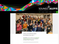 soundzalive.de Webseite Vorschau