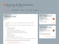 source-ressources.ch Webseite Vorschau