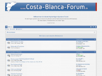 costa-blanca-forum.de Webseite Vorschau