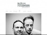 bloezinger.at Webseite Vorschau