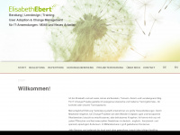 elisabeth-ebert.de Webseite Vorschau