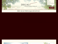 degag-wohnen.de Webseite Vorschau