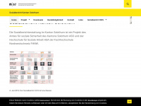 sozialbericht-so.ch Webseite Vorschau
