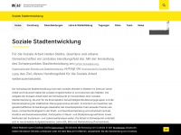 sozialestadtentwicklung.ch Webseite Vorschau