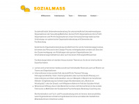 sozialmass.at Webseite Vorschau