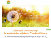 sozialstation-kirche-unterwegs.de Webseite Vorschau