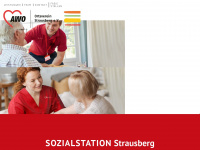 sozialstation-strausberg.de Webseite Vorschau