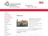 sozialstation-zell.de Webseite Vorschau