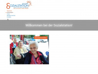 sozialstation.at Webseite Vorschau