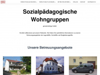 sozpaed-wohngruppen.de Webseite Vorschau