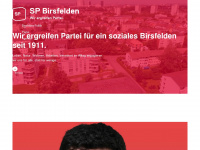 sp-birsfelden.ch Webseite Vorschau