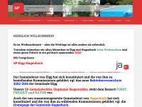sp-elgg.ch Webseite Vorschau