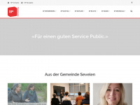 sp-sevelen.ch Webseite Vorschau
