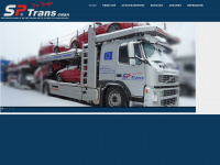 sp-trans.de Webseite Vorschau