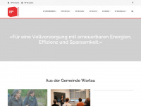 sp-wartau.ch Webseite Vorschau