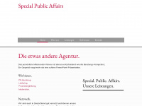 spa.co.at Webseite Vorschau