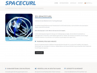 spacecurl.de Webseite Vorschau