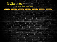 spaetsuender.de Webseite Vorschau