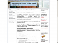 spanien-immobilienrecht.de Webseite Vorschau