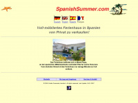 spanishsummer.de Webseite Vorschau