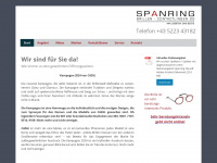 spanring-brillen.at Webseite Vorschau