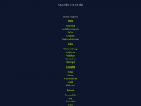 spardrucker.de Webseite Vorschau