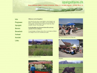 spargelfarm.ch Webseite Vorschau
