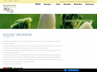 spargelhof-zein.de Webseite Vorschau