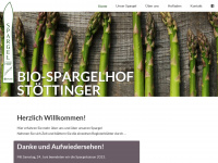 spargelhof-stoettinger.at Webseite Vorschau