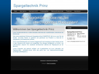 spargeltechnik-prinz.de Webseite Vorschau