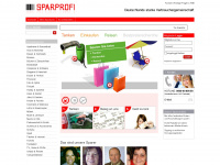 sparprofi.de Webseite Vorschau