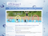 spass-am-nass.ch Webseite Vorschau