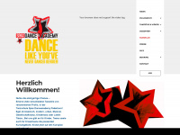 spax-danceacademy.de Webseite Vorschau