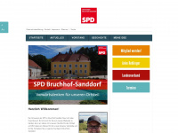 spd-bruchhof-sanddorf.de Webseite Vorschau