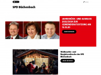 spd-buechenbach.de Webseite Vorschau
