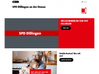 spd-dillingen-donau.de Webseite Vorschau