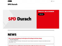 spd-durach.de Webseite Vorschau