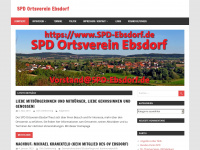 spd-ebsdorf.de Webseite Vorschau