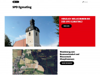 spd-egmating.de Webseite Vorschau