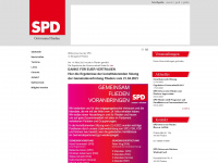 spd-flieden.de Webseite Vorschau