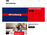 spd-freilassing.de Webseite Vorschau