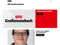 spd-grossenseebach.de Webseite Vorschau