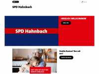 spd-hahnbach.de Webseite Vorschau