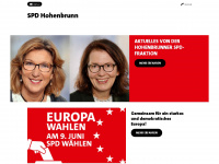 spd-hohenbrunn.de Webseite Vorschau